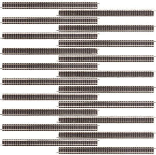 Fleischmann 9100 - Binario dritto, lunghezza 222 mm (20 pezzi)