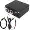 Antenna Sharer, 100W SDR Transceiver TR Switch, DC -160MHz Frequency Range, Aluminum Alloy Box Device with Host, Power Cord, SMA to SMA Cable, PTT Control Line