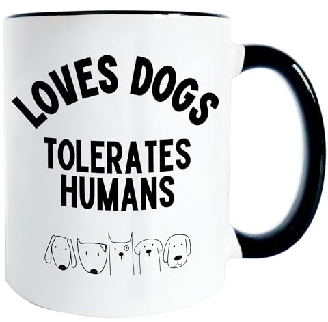 Gifts for Dog Lovers for Dog Owners, Walkers - 330ml Ceramic Mug