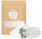 Ronoza® Kerzensand 500g mit Docht, Kerzensand mit Docht, Kerzen Sand, Pearled Candle, Wachsgranulat für Wachskerze Selber Machen, Kerzenwachs für Alle Größen Geschenkset Universell Einsetzbar