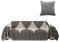 jianyana Sofa überzug, Weich rutschfest Sofabezug Universal Couch überzug für 2 3 4 Sitzer mit Sofaschoner Atmungsaktiv Maschinenwaschbar Möbelschutz für nordisches Sofa mit 1 Kissenbezug
