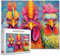 Tucocoo Hippie-Hühner-Puzzle, 1000 Teile, Puzzles für Erwachsene, abstrakte Regenbogen-Hähne, Kunst-Puzzles für anspruchsvolle Familienaktivitäten, DIY, Basteln, buntes Puzzle für Heimdekoration