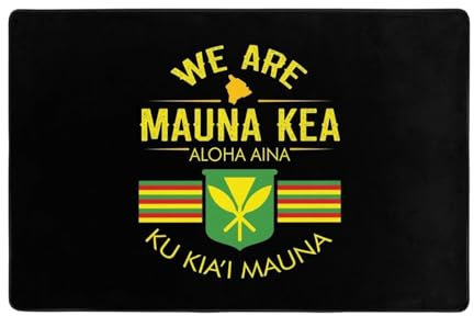 Schmutzfängerfußmatte Wir Sind Mauna Kea Fussmatte Waschbar Fußmatten Mikrofaser Door Mat 40X60Cm Für Innenbereich, Deko, Haustür