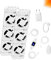 Heizkörper Ventilator, 2 Pack of 3 Fan Heizkörperverstärker für Heizkörper bis einfache Montage, Smartes Heizgebläse für Heizungen - Langlebiger Heizverstärker für Unterheizungen und Heizkörper