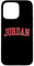 iPhone 15 Pro Max Jordan Red Varsity Case
