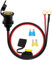 HuaLiSiJi Prise de briquet avec câble 14awg 12V 24V briquet prise étanche o - ring câble avec fusible 20A pour voiture, moto, bateau (2m)