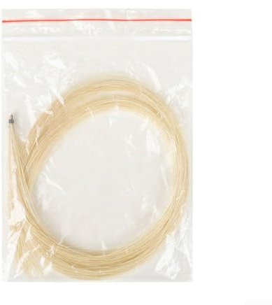 Arco de violín con pelo de caballo para violines de tamaño 4/4, 3/4, 1/2, 1/4, 1/8, liso y recto para rendimiento profesional (4/4)