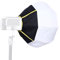 Modificador de Luz Suave de Softbox de Linterna, Softbox de 12 Pulgadas con Montaje de Bowens, Liberación Rápida de 270 Grados Modificador de Difusor de Luz Omnidireccional para