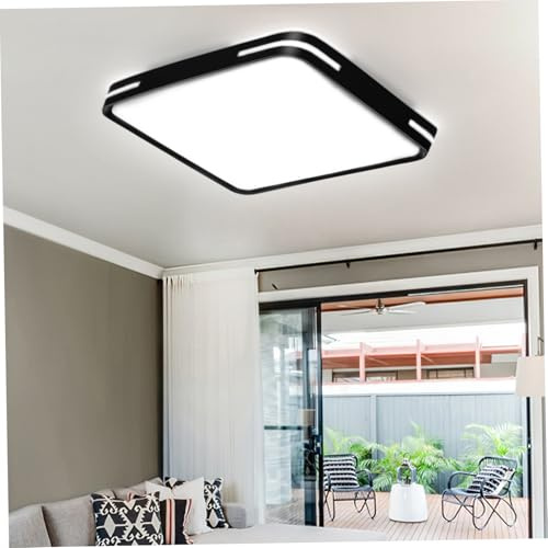 DIYEAH Plafoniera Led Quadrata Sottile Plafoniera Filo Per Montaggio Soffitto Lampada Da Soffitto Senza Abbagliamento Per Camera Da Letto Soggiorno Cucina Corridoio