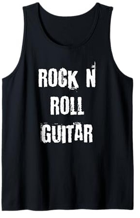 Rock n Roll Gitarre Tank Top