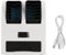 Wrtysully Mini Aire Acondicionado Purificador de Humidificador de Ventilador para Hogar/Exterior USB/Enfriador de Aire Silencioso PortáTil con BateríA