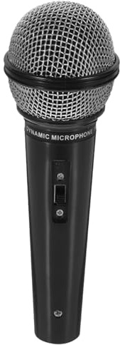 HOMSFOU Spielzeug Mikrofon Für Kinder 2 Stück Fake Mikrofon Attrappe Simuliertes Für Rollenspiele Karaoke Bühnenauftritt Cosplay Und Geschenk