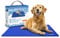 Nobleza - Dog Cooling Mat Large Pet Self Cooling Non-Toxic Gel Pads Puppy Cat Bed Mat Cooling Summer Sleeping Mattress, 90 * 50cm, Blue