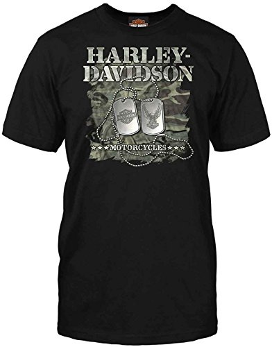 Harley-Davidson Military - Graphic T-Shirt - Dog Tags | Overseas Tour