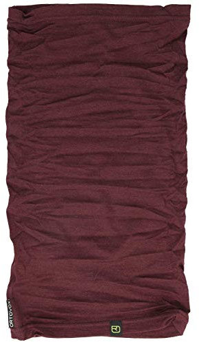 ORTOVOX 145 Ultra Neckwarmer Tubular, Unisex Erwachsene Einheitsgröße Dark Wine