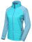 Little Donkey Andy Isolierte Wanderjacke Damen Atmungsaktiv Thermo Running Hybrid Jacke Leicht Warm Blue Radiance XS