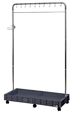 QSJY Colgador de Escobas y Fregonas Remolques móviles, escobas y remolques, remolques húmedos, vehículos de Limpieza Colgantes, Jardines/armarios/escuelas/hoteles, etc.