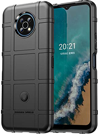 GIOPUEY Hülle für Nokia G50 5G, TPU Case [Heavy Duty] Anti-Fall Handyhülle [rutschfest] [Stoßfest] [Anti Fingerabdruck] Phone Case - Schwarz