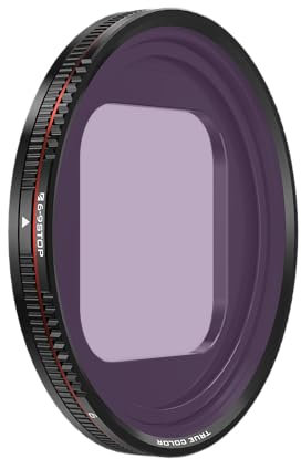 Freewell True Color Variable ND VND 6-9 Stop-Filter, kompatibel mit Freewell Sherpa Series Hüllen