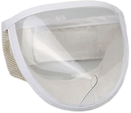 Rianpesn Maulkorb für Katzen Mit Atmungsaktivem Mesh | Verhindert Beißen und Kauen | Maulkorbpflege für Haustiere