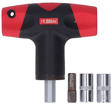 NDNCZDHC T Handle Wrench,1/4in Hex Socket Tool Wrenches Set Hex Wrench Long Wrench Hex Wrench Set Wrenches for Repair(1.8Nm)