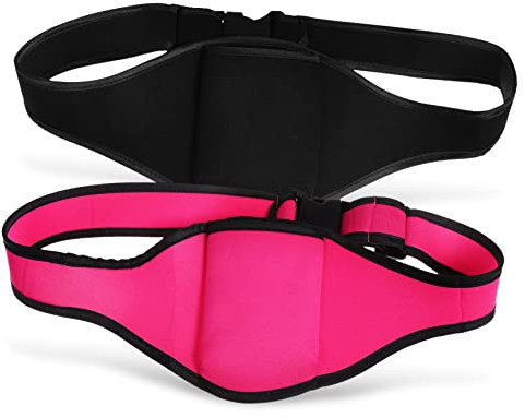 Gatuida Paquetes De 2 Piezas Riñonera Viajar Cinturones De Gimnasia Cinturones De Micrófono Cruz Bandolera Neopreno Inalámbrico Soporte para Teléfono Móvil Aptitud Física