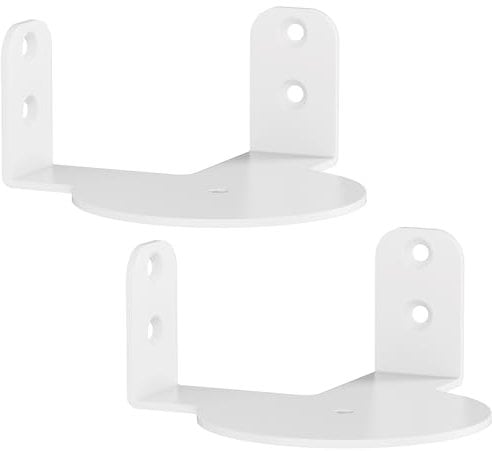 my wall Wandhalter für SonosEra100 – HS46WL, 2er Set, Eckmontage, Sonos Era 100 Halterung, Belastbar bis 3 kg, Für Sonos Era 100, M5 Befestigung, Wandhalterung zur Eckmontage