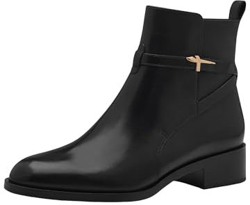 Tamaris Damen Klassische Stiefel, Frauen Stiefel,TOUCHit-Fußbett,reißverschluss,Boots,Winterstiefel,Winterschuhe,Black,39 EU
