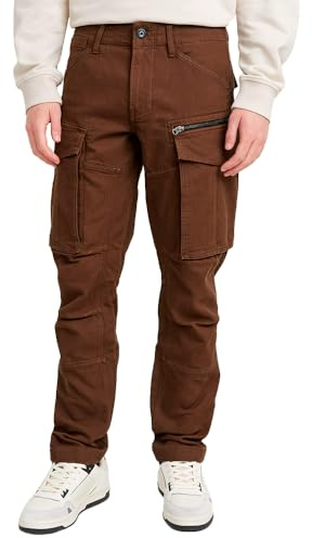 G-STAR Herren Rovic Zip 3D Regular Tapered Pants Rot (Dk Plum Gd D02190-d752-g701) 29W / 32L
