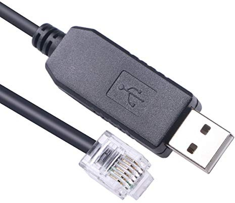 Mendouconert USB auf RJ12 6P6C PLC Programmierung RS232 Serielles Kabel für DirectLOGIC DL05 DL06 DL105 DL205 D3-350 D4-450 D2-DSCBL