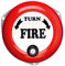 Manual Rotary Fire Alarm Bell - Fire Alarm Bell for Indoor and Outdoor Use - Up To 60dB Sound - Effective Up To 35 metres