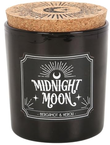 Horror-Shop Midnight Moon Bergamotte & Neroli Gothic-Duftkerze