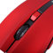 Universelle Kabellose Tragbare Optische Gaming-Maus mit 2,4 GHz für Computerspiele (Rot)