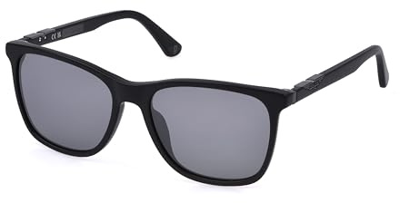 SUNGLASSES POLICE - MAT: Cellulose acetate_C: MATT/SANDBLASTED BLACK D: 145x17 / Male