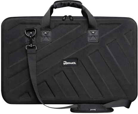 RAYMACE Hard EVA DJ Controller Case,Storage Case Fits Pioneer DDJ 1000,1000SRT,Protective Travel Storage Bag(28.7x 16.3 x 5.5 inch)