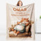 Giftasy Geschenke für Oma - Kuscheldecke, Beste Oma Geschenk, Geburtstagsgeschenk Geburtstag Muttertagsgeschenke Muttertag Mutter