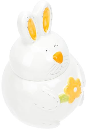 Generisch Vorratsdose für Ostern ostern zu ostern osterpräsente takı kutusu Schmuckkästchen flüssig Nachfüllung Schmuckdose mit Deckel Süßigkeitenbehälter Keramik