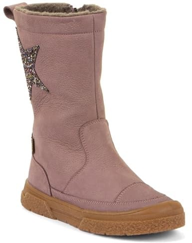 Froddo Pulse Tex Star Boots Wool, Dark pink, 5 UK