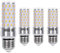 SanGlory E27 Maiskolben Led Lampe 12W E27 Led Mais Birne Warmweiß 3000K 1350LM Entspricht Glühbirnen 100W Nicht Dimmbar Energiesparlampe Kleine Edison-Schraube Kerze Leuchtmittel E27 (4er-Pack)