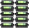 Mini Spirit Levels - 10 Piece Plastic Bubble Level Spirit Levels Bracket Level Motorhome Mount Level for Builders, Home DIY, Brick Laying, Camera Tripod, Computer Display