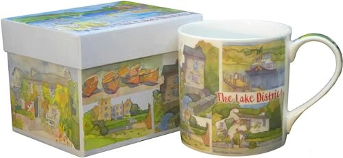 Emma Ball The Lake District Bone China Mug with Gift Box