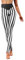 FYMNSI Damen Leggings Vertikal Gestreift Stretch Strumpfhose Leggins Streifen Lange Hosen Hohe Taille Dünne Dehnbar Schlank Hüfthose Yoga Lauf Fitness Workout Freizeit Hose Schwarz Streifen S