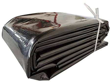 Brunnen Garten Fischteiche Bäche Teichfolie, Wasserfall Koiteiche Wasserdichte Epdm Folie, Teichwanne Baufolie Dichtungsfolie, Membran für Teichbau Schwimmbad Teichzubehör Hochbeet Folie ( Size : 1x4m