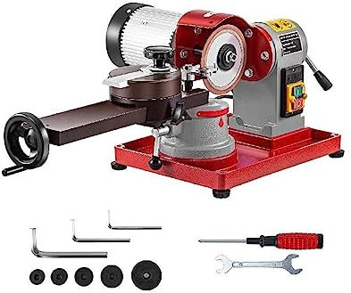 EYESLA 370W Circular Saw Blade Grinder Sharpener 5Inch Wheel Rotary Angle Mill Grinding For Carbide Tipped Saw Wood-Based Pane
