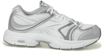 Reebok Unisex RBK Premier Road Plus VI Sneaker,White Grey 1 Silver Metallic,40.5 EU