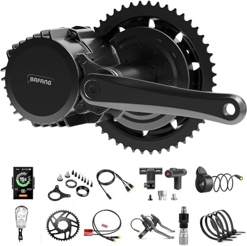 Bafang Electric Bike Conversion Kit 1000W 48V 52V Mid Drive Motor BBSHD BBS02B EBike Conversion Kit with Battery 48V 52V 20AH,Display DPC18/C965/850C/750C Optional