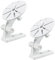 JVHLOV 2Pcs Camera Wall Mount Bracket, with Tapo C200/ C210/ C220/ Tc70, Adjustable Angle Wall Bracket 180 Degree Rotation