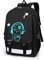 Led Backpack Backpack For Boys Backpack With USB Charging Port Bookbag For School Black Teens Backpack Cool Backpack For Boys Backpack Leaf Blower for Kids (Black, One Size)