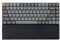 Keychron Silikon Handballenauflage Schwarz, Ergonomische Palm Rest für mechanische Tastatur K3 / K3 Pro/ K3 Max / K7 / K7 Pro