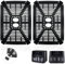 GWBSXM Air fryer Grill Pan for Holstein Housewares 8.4QT Dual Basket Digital Air Fryer, 8.5×6.1 IN Air Fryer Replacement Parts Grill Plate Crisper Plate Accessories Tray Rack